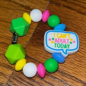 Handmade funny sarcastic Stanley Cup Charm Purse Tumbler Beaded cup accessory